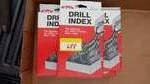 5 Metal Drill Index Boxes