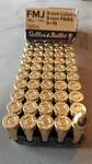 50 Rounds of Sellier & Bellot 9mm 115gr FMJ Ammo