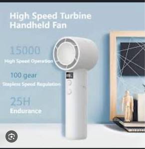 lot 1803 image: High Speed Handheld Fan