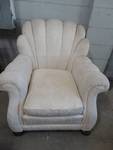 White decorative sitting chair