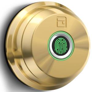 lot 5596 image: GeekTale Smart Lock Deadbolt, Fingerprint Door Lock, Fingerprint Deadbolt with App, Keyless Entry Door Lock, Biometric Auto Lock, Smart Deadbolt for Front Door, Waterproof, Easy Installation - Retail $77.93