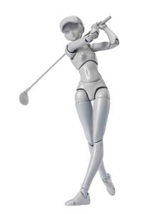 lot 5599 image: TAMASHII NATIONS - Birdie Wing - Body-Chan -Sports- Edition DX Set (Birdie Wing Ver.), Bandai Spirits S.H.Figuarts Action Figure, Body Chan (Birdie Wing Ver.), 5.3 Inch