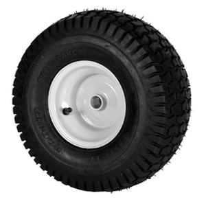 lot 5600 image: Arnold 15 X 6.0 - 6 Steel Lawn Tractor Front Replacement Wheel 300 lb Load Rating - Retail $259.21