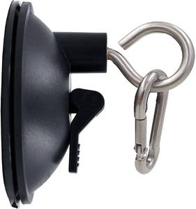 lot 5665 image: Pmsanzay Powerful Suction Cup Hook Cleat for Pet Dog & cat Bathtub, Shower & Pet Bathing Tether, Dog Grooming Tub Restraint Tether - No Leash