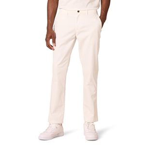 lot 5675 image: Amazon Essentials Mens Athletic-Fit Washed Comfort Stretch Chino Pant (Previously Goodthreads), White, 32W x 28L