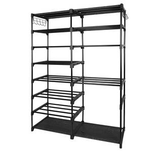 lot 5680 image: BELIEP Shoe Rack for Entryway 8 Tier Shoe Organizer Shoe Rack for Garage Shoe Shelf Large Boots Tall Shoe Rack Organizer