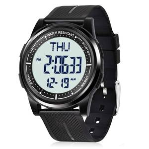 lot 5708 image: Beeasy Digital Watch Waterproof with Stopwatch Alarm Countdown Dual Time, Ultra-Thin Super Wide-Angle Display Digital Wrist Watches for Men Women