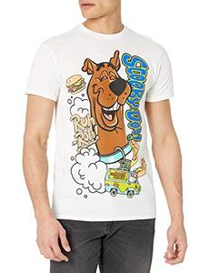 lot 5718 image: Scooby Doo Mens Short Sleeve Tee, White, 3X-Large
