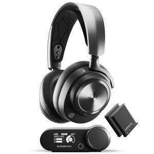 lot 5823 image: SteelSeries Arctis Nova Pro Wireless Multi-System Gaming Headset - Premium Hi-Fi Drivers - Active Noise Cancellation - Infinity Power System - ClearCast Gen 2 Mic - PS5, PS4, PC, Switch, Mobile - Retail $290.63