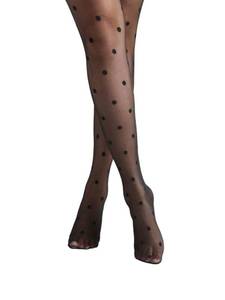 lot 5825 image: MakeMeChic Womens Heart Sheer Mesh High Waist Tight Black-1 one-size