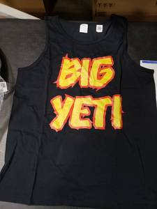 lot 5828 image: Black Tank Top Big Yeti Large