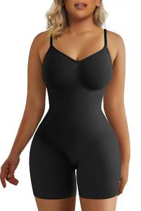 lot 5883 image: Lycra Womens Shapewear Bodysuit Tummy Control Body Shaper Seamless Sculpting Snatched Waist Body Suit SM