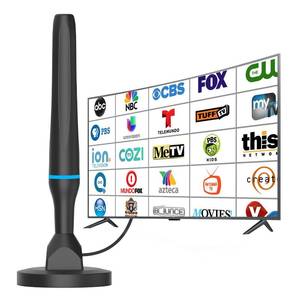 lot 5885 image: Digital TV Antenna for Smart Tv Indoor, 2024 Newest Digital HDTV Antenna Indoor Outdoor with Strong Magnetic Base, 360° Reception Antenna Tv Digital HD Indoor, Smart Tv Antenna for Free Local Channels