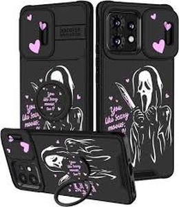 lot 5687 image: NUIMADL Moto G Stylus 5G 2023 Case, Soft Liquid Silicone Protective and Anti-Scratch Microfiber Lining Shockproof Compatible with Moto G Stylus 5G 2023 Cover, NOT for 4G Version (Scream Theme)