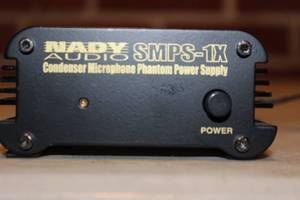 lot 285 image: NADY AUDIO CONDENSER MICROPHONE PHANTON POWER SUPPLY