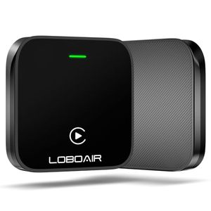 lot 4534 image: Wireless CarPlay Adapter, 2024 Automatic CarPlay Adapter Converts Wired to Wireless Fits Cars from 2015, iOS 10,Black