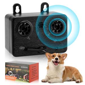 lot 60237 image: WLCelite Barking Control Devices, Ultrasonic Anti Barking Devices with 4 Modes, Ultrasonic Dog Deterrent Bark Box Sonic Dog Barking Deterrent Devices for Indoor & Outdoor Use, Safe for Dogs & People