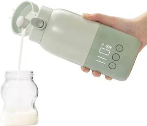 lot 60256 image: BOLOLO Portable Milk Warmer with Super Fast Charging and Cordless, Instant breastmilk, Formula or Water Warmer with 10 Ounces Big Capacity, Baby Flask for Vehicle,car,Airplane Journey - Retail $87.49
