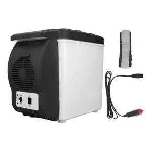 lot 60322 image: Tgoon Car Refrigerator, 6L Capacity Portable Car Cooler ABS Food Grade for Cars, Portable Refrigerator Car Fridge Freezer 12 volt Refrigerator Travel Electric Cooler for Truck RV Vehicles Camping