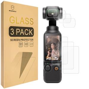 lot 60364 image: Mr.Shield Screen Protector For DJI Osmo Pocket 3 Camera LensLCD Screen 33 Pack Tempered Glass Japan Glass with 9H Hardness Screen Protector