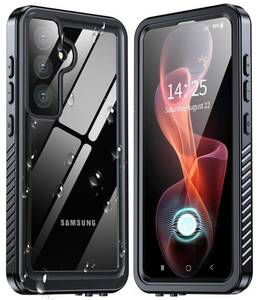 lot 60374 image: ANTSHARE for Samsung Galaxy S24 Case Waterproof, Built-in Lens & Screen Protector 360° Full Body Heavy Duty Protective Shockproof IP68 Underwater Case for Galaxy S24 (2024) 5G-Black