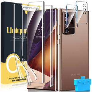lot 60378 image: UniqueMe 22 Pack Compatible with Samsung Galaxy Note 20 Ultra 6.9 inch Soft TPU Screen Protector Not Glass and Camera Lens Protector,HD Clarity Case FriendlyBubble Free Anti-slip tool