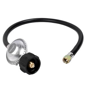 lot 60414 image: SHINESTAR Universal Gas Grill Regulator and Hose, Replacement for Weber, Charbroil, Nexgrill Grill, Propane Patio Heater and Fire Pit, 2-Foot