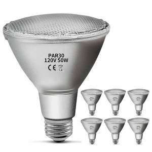 lot 60432 image: Jaenmsa Par30 50W 120V Halogen Light Bulbs,Long Neck Par30 Flood Light Bulbs (6pcs), Dimmable 2700K Warm White,E26 Base, Premium Quality for Long Lasting Life,Great for Home Lighting,Tracking Light