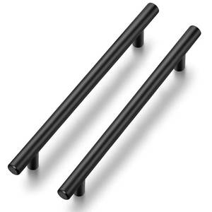 lot 60457 image: Ravinte Black Cabinet Handles 5 Pack 6-14 Inch Cabinet Pulls Matte Black Kitchen Cabinet Handles Modern Drawer Pulls Black Hardware for Kitchen Cabinet