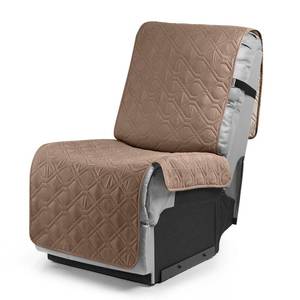 lot 60465 image: VANSOFY Waterproof Additional Seat Cover for Reclining Couch Covers Seat Slipcover for Recliner Sofa Covers(Light Brown)