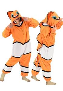 lot 60481 image: Adult Onesie Animal Pajama One Piece Halloween Costume Cosplay Sleepwear Homewear Christmas for Unisex Men Women small