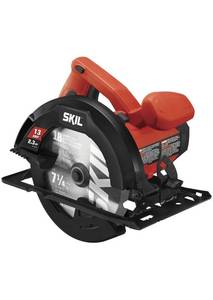 lot 60509 image: Skil 5080-01 13-Amp 7-14 Circular Saw, Red