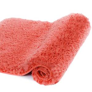lot 60519 image: Walensee Bath Rug for Bathroom Non Slip Bathroom Mat (20 x 32, Iiving Coral) Water Absorbent Soft Microfiber Shaggy Bathroom Rug Machine Washable Bath Mat for Bathroom Thick Plush Shower Mat