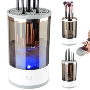 lot 60527 image: Electric Makeup Brush Cleaner, Makeup Brush Cleaner Machine, Makeup Cleaner, Brush Cleaner Fit for All Size Makeup Brush, Cosmetic Brush Cleaner, Beauty Tools, Great Gift for Her, Women, Girlfriend