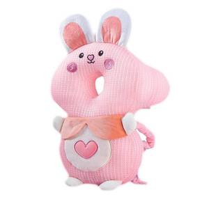 lot 60581 image: JunNeng Baby Walker Head Protector Backpack Wear,Toddler Head Protection Safety Pad,Pink Punny