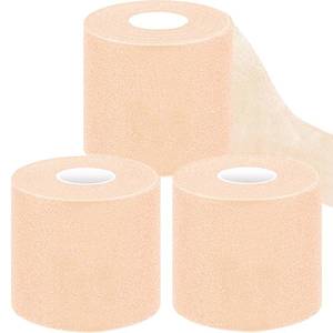 lot 60627 image: ADMITRY Pre Wrap Tape Athletic,3 Rolls Prewrap Headbands for Hair,Foam Underwrap Sports Wrap