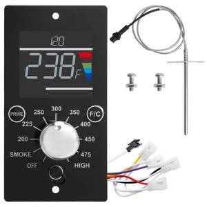 lot 60632 image: Digital Control Board Kit for Pit Boss Table Top Pellet Grill, Digital Thermostat Controller with LED Read-Out for Pitboss Mahogany 150PPS Tabletop Wood Pellet Grill