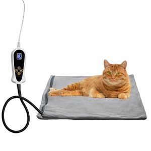 lot 60634 image: Homello Pet Heating Pad for Cats Dogs, Waterproof Electric Heating Mat Indoor, Adjustable Warming Mat, Pets Heated Bed with Chew Resistant Steel Cord (18 x 18)