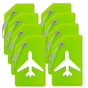 lot 60654 image: M-sorflly 8pack Luggage Tags for Suitcases with Name ID Card