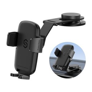 lot 62214 image: Syncwire Car Phone Holder for Universal Dashboard & Tesla Screen, Super Stable Car Phone Mount, Foldable Aluminum Alloy Arm, Cell Phone Car Holder Mount for iPhone 15 Pro Max 14 13 12 11& All Phones
