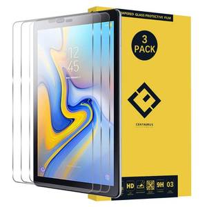 lot 62224 image: CENTAURUS Galaxy Tab A 10.5 Screen Protector, (3 Pack) Ultra-Thin Clear Shatter Proof Tempered Glass Protective Film Replacement for Galaxy Tab A 10.5  Tab A2 XL SM-T590 SM-T595 LTE