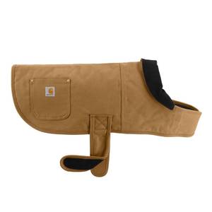 lot 62229 image: Carhartt Firm Duck Insulated Dog Chore Coat BrownBrass, Small