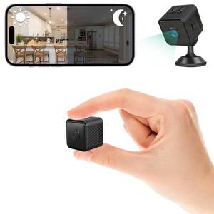 lot 62601 image: OLYAXEN Mini Spy Camera WiFi Hidden Camera Night Vision 4K HD Spy Cam for Home Security Easy to Set Wireless Indoor Smallest Camera with Motion Detection IP Camera Remote Viewing