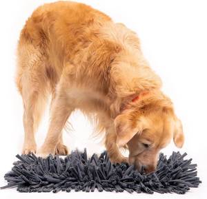 lot 62676 image: Paw 5 Dog Snuffle Mat for All-Sized Dogs 11x17 - Interactive Dog Toys - Premium Feeding Mat for Slow Eating & Smell Training - Reduces Boredom & Anxiety - Dog Brain Stimulating Toys