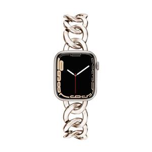 lot 62749 image: Kolgios 424445mm Starlight Cool Women Chain Smartwatch Bands Compatible for Apple Watch Bands Series 98765 Classy Replacement Bracelet for Iwatch 98 Women Gift