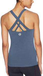 lot 62929 image: RUNNING GIRL Sports Bra for Women, Criss-Cross Back Padded Strappy Sports Bras large Support Yoga Bra with Removable Cups