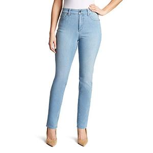 lot 62937 image: Gloria Vanderbilt womens Amanda Classic High Rise Tapered Jeans, Callisto, 10 US