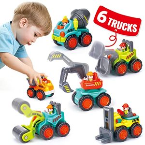 lot 62942 image: HOLA Toys for 1  Year Old Boy Gifts, 3 Pack Monster Trucks for Boys Toys for 1 2  Year Old Boy Girl Gifts, Friction Powered Pull Back Push and Go Toy Cars for Toddler 1-3 Baby Boy Toys 12-18 Months