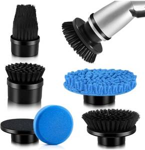lot 62969 image: 5Pcs Electric Spin Scrubber Replacement Head, Cordless Power Cleaning Brush for Bathroom Floor