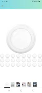 lot 4543 image: Sunco Lighting 24 Pack 56� LED Disk Lights Flush Mount Ceiling Light Fixture Recessed 5000K Daylight, 100W Equivalent 15W,